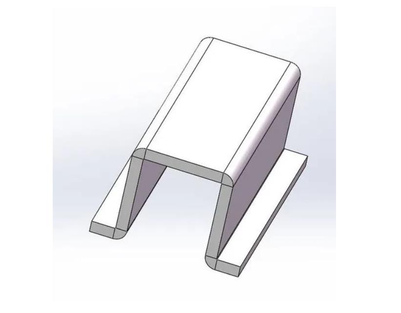 焦作U型槽折弯件